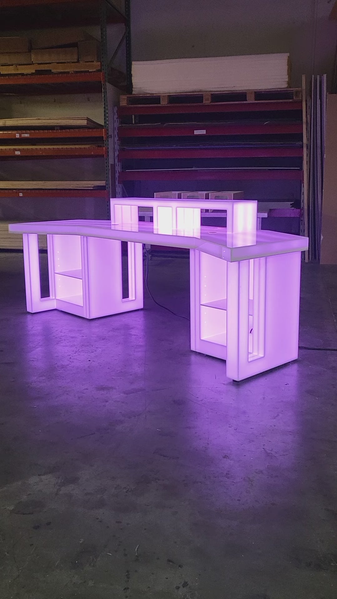 LED Studio Desk