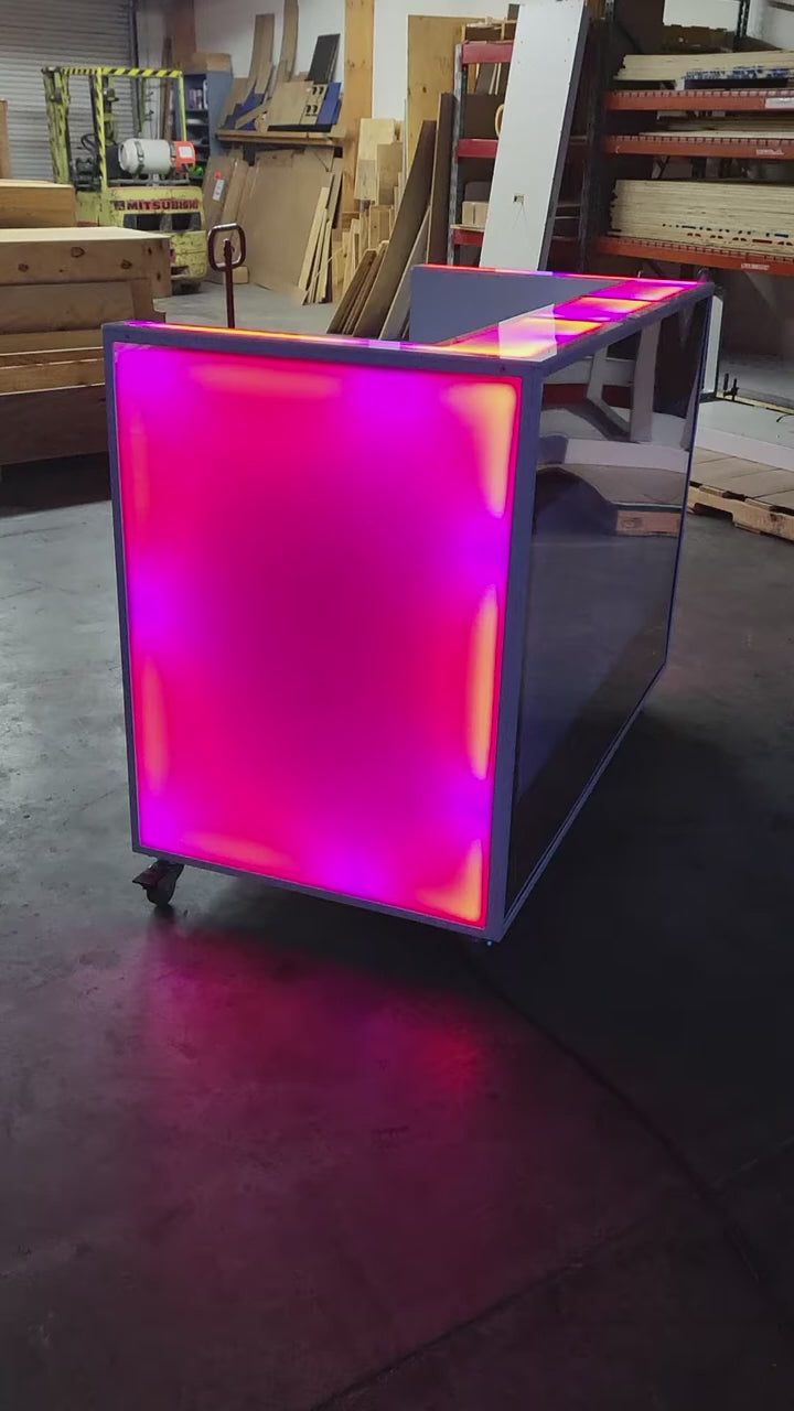 TV Baby | LED DJ Booth w/ TV