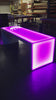 LED Waterfall Table Glow Light Desk Unique Video Pink White