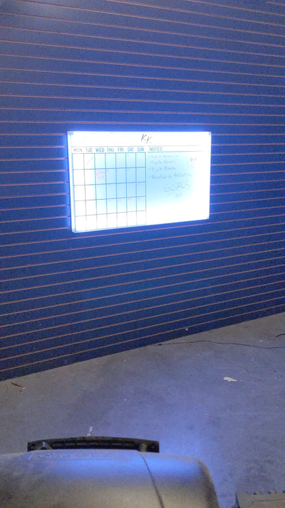 Dry Erase LED Calendar Board