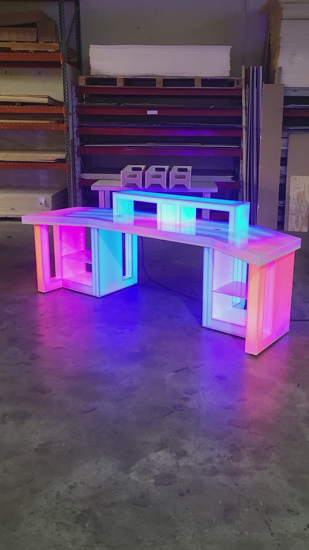 LED Studio Desk