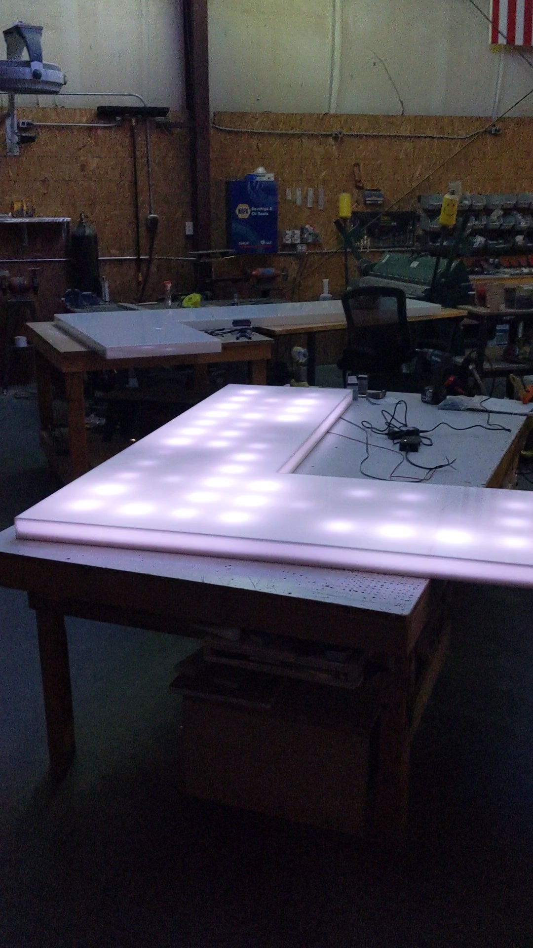 Custom LED Bar Surfaces | Light Up Counter Tops