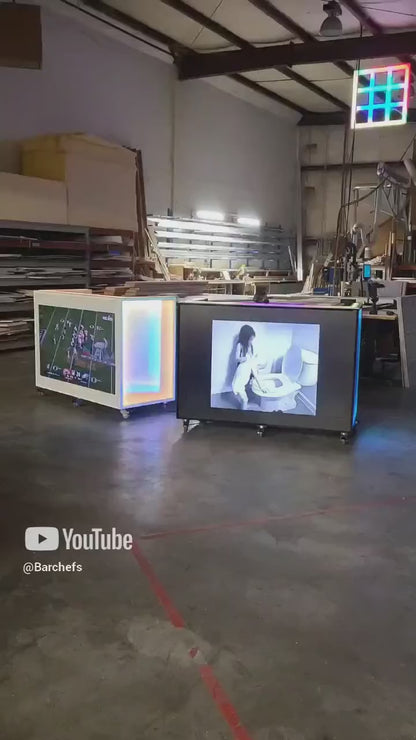 TV Baby | LED DJ Booth w/ TV