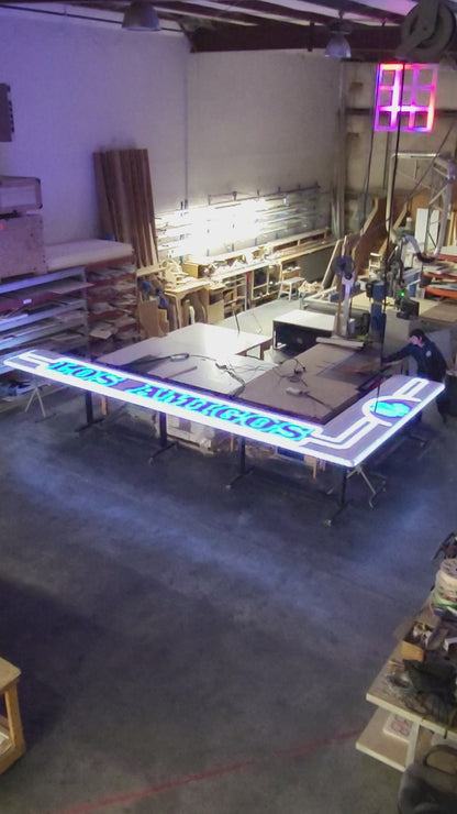 Custom LED Bar Surfaces | Light Up Counter Tops