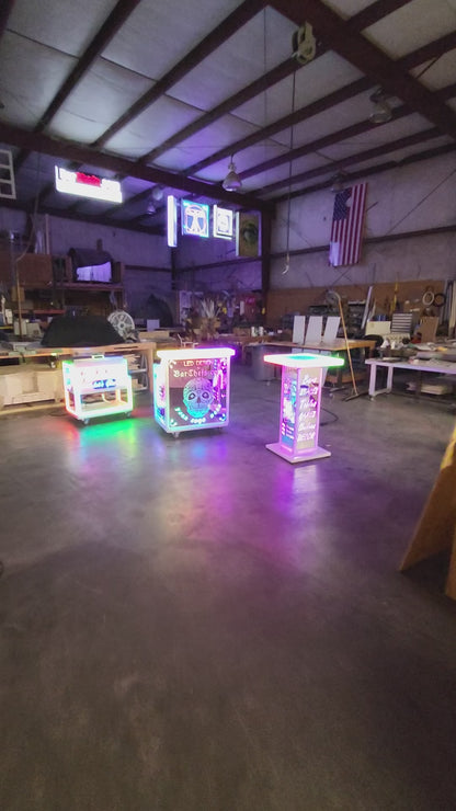 LED Light-Up Portable Bar | superGLOW Series