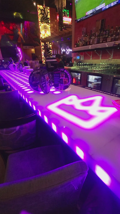 Custom LED Bar Surfaces | Light Up Counter Tops