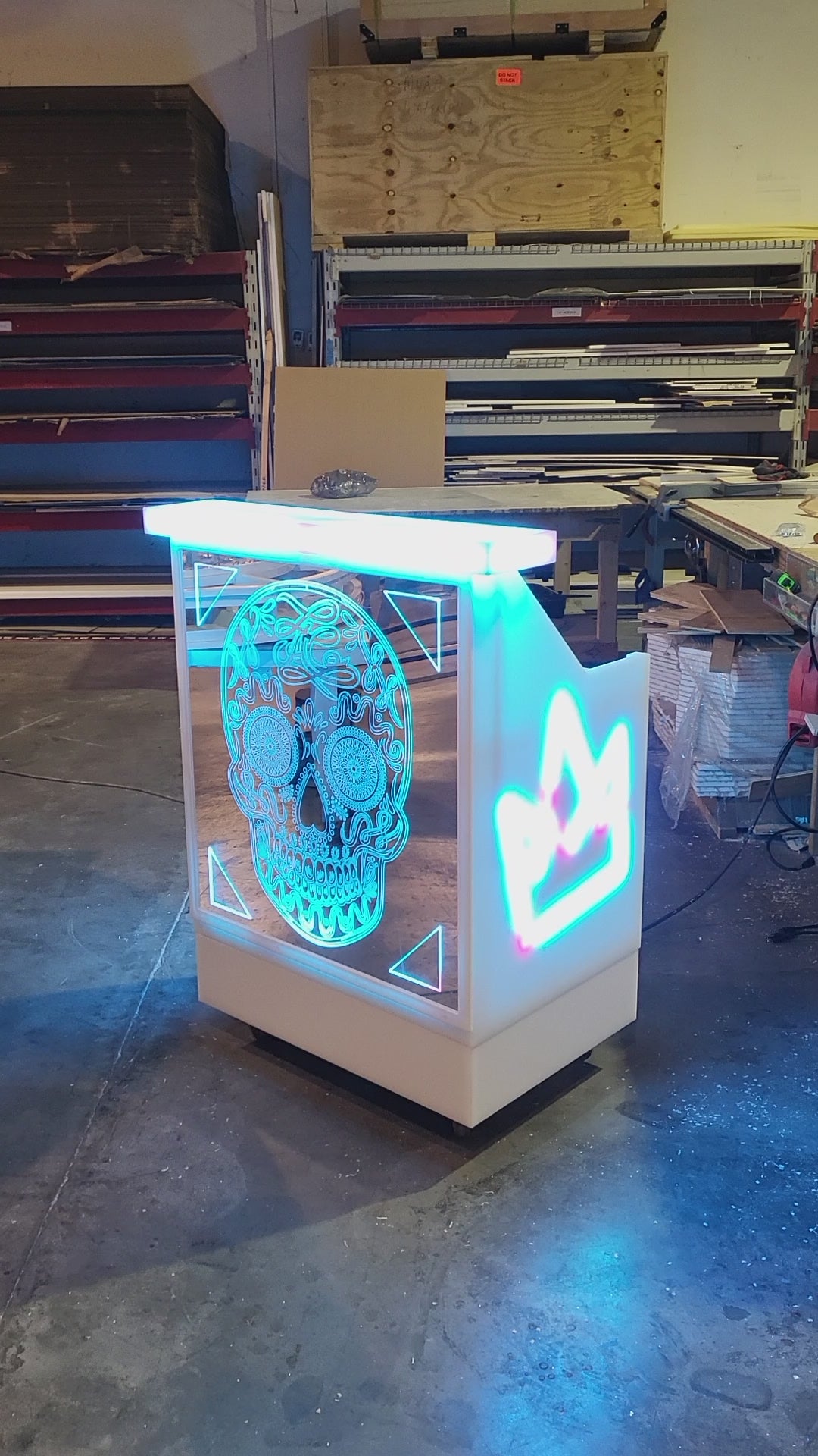 LED Light-Up Portable Bar | superGLOW Series