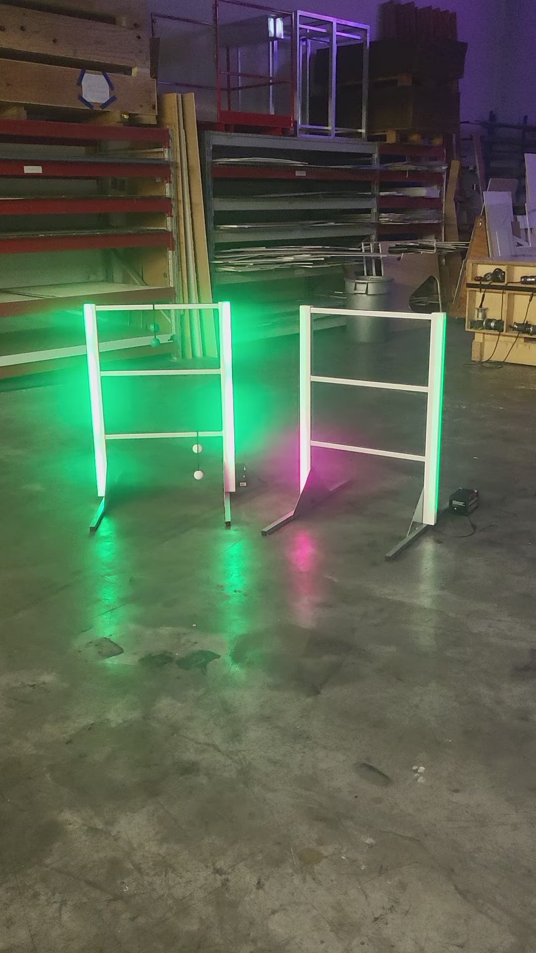 LED Ladder Ball Game Set | Light-Up Night-Time Toss Game