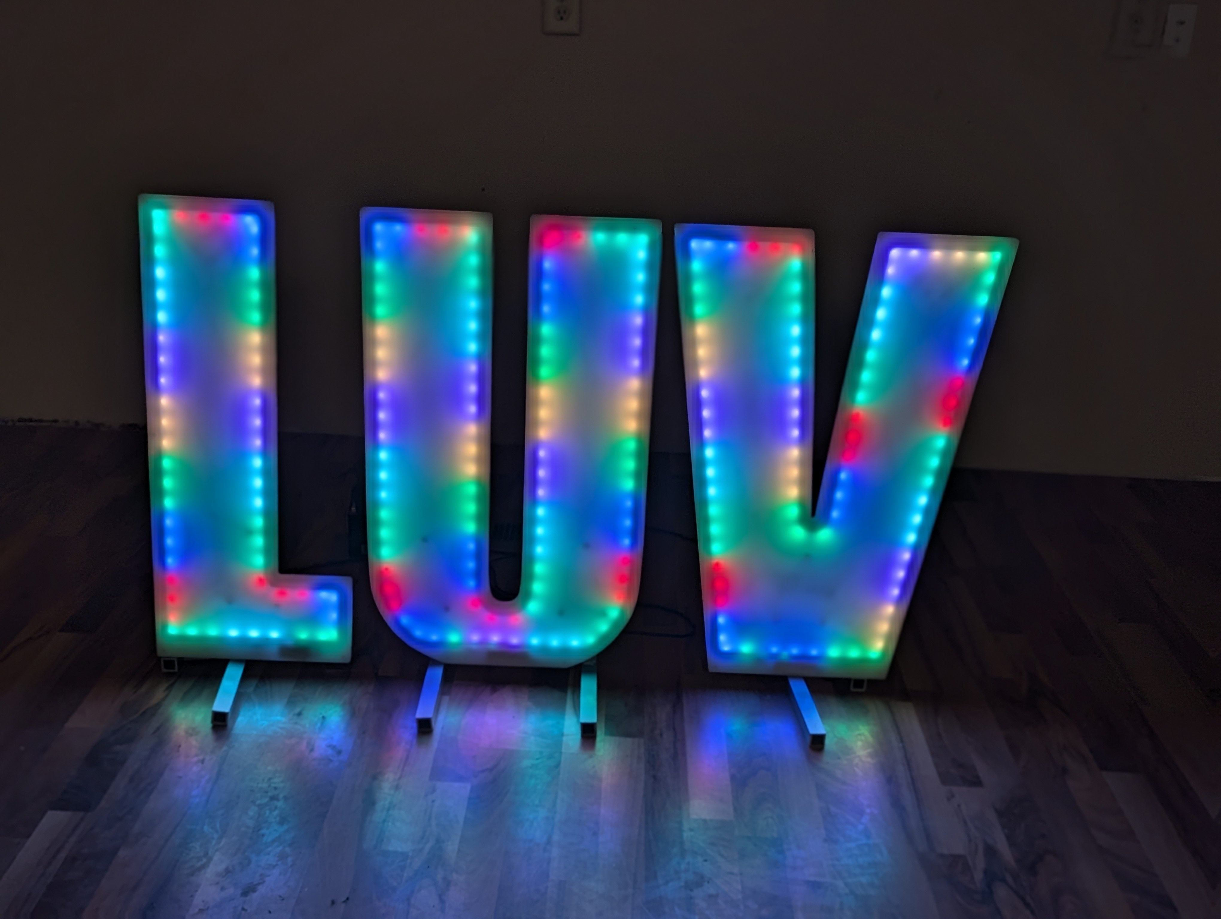 Light Up 30" Marquee Letters | LED Numbers & Letters