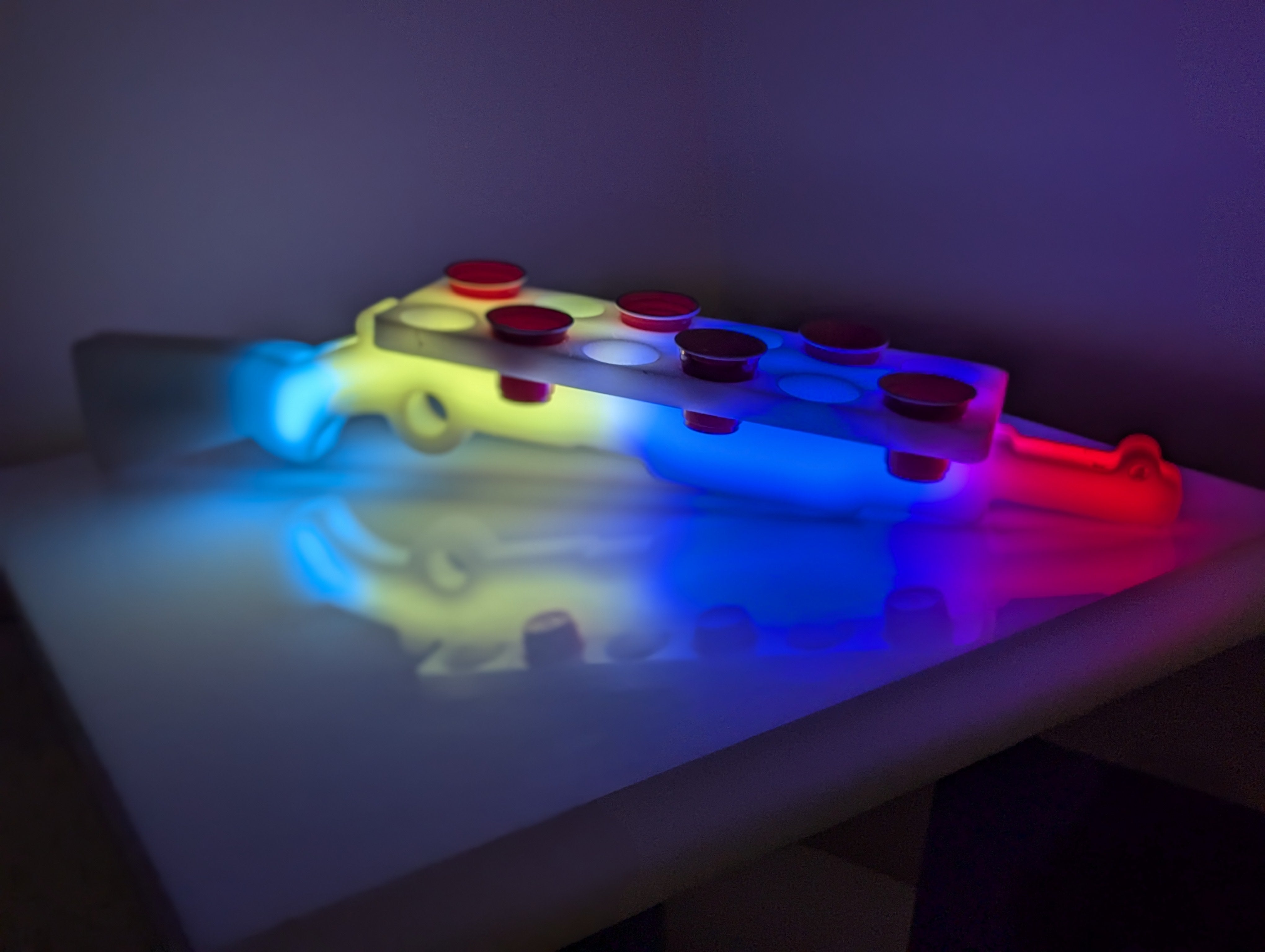 Shots Gun | LED Gun-Shaped Shot Tray for Nightclubs and Bars