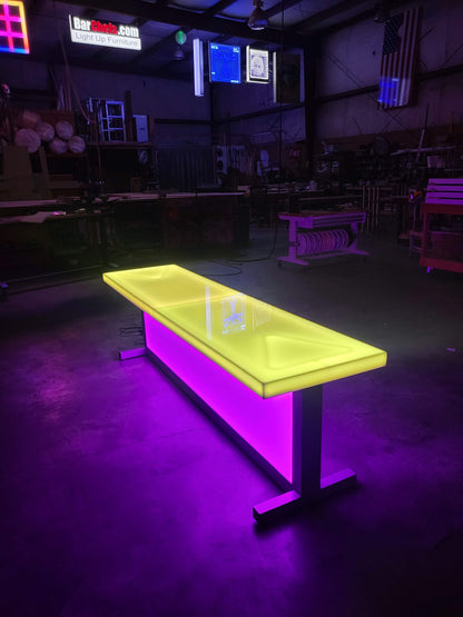 LED Beer Pong Table | Light-Up Glowing Party Table